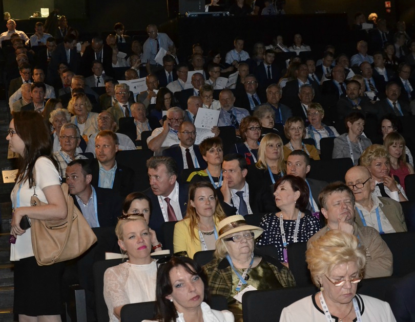 publiczność podczas obrad kongresowych