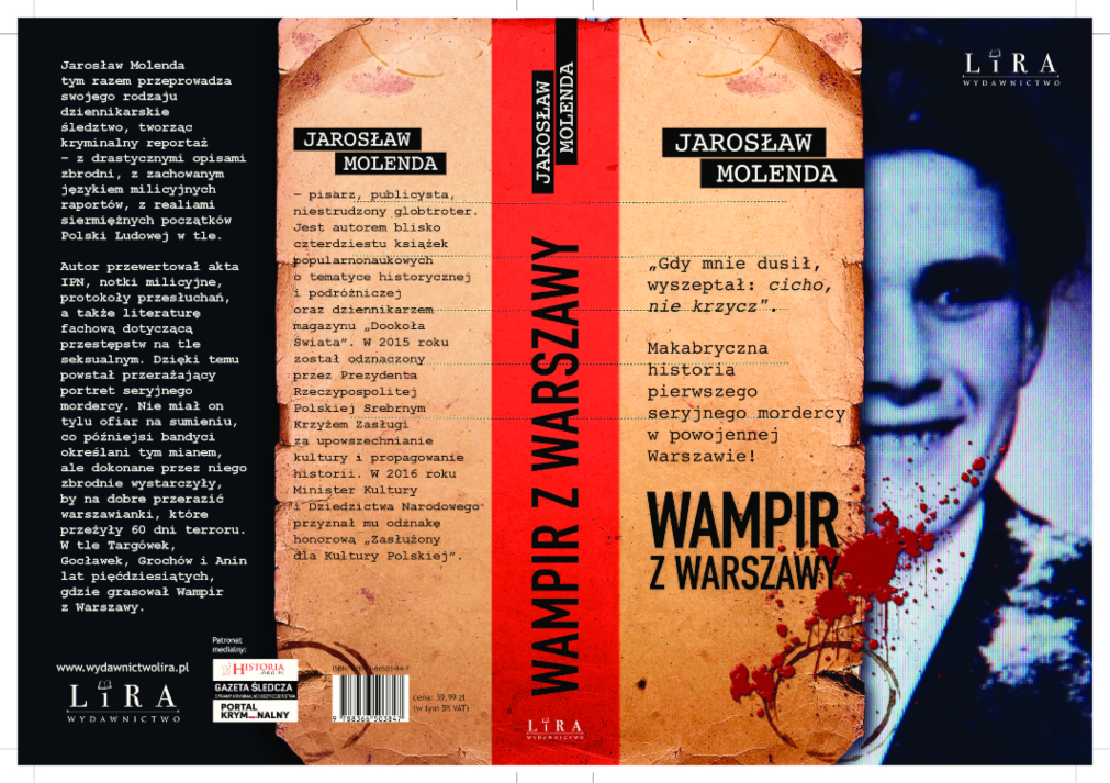 okładka książki Wampir z Warszawy